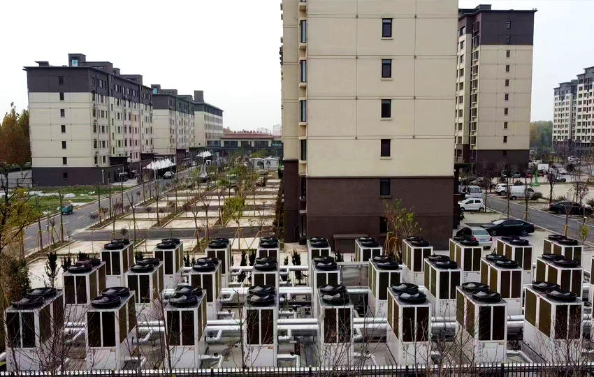 山東濱州宋村回遷房98586㎡采暖