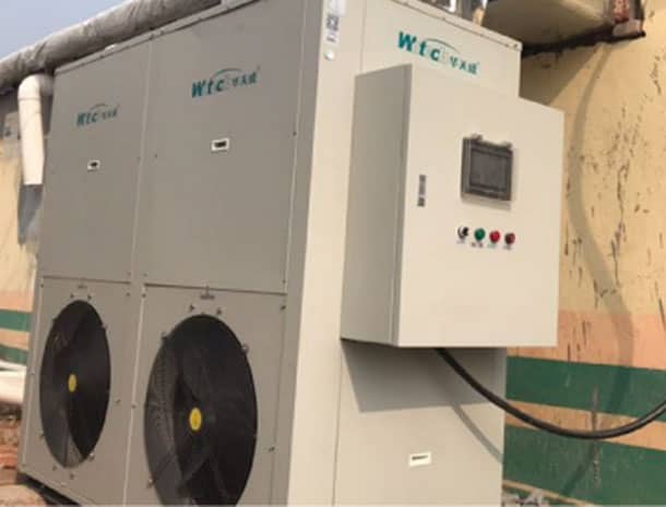 養雞大棚熱泵采暖助力畜牧業綠色發展