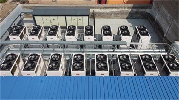朔州煤改電工程：超低溫空氣源采暖機組完美改造