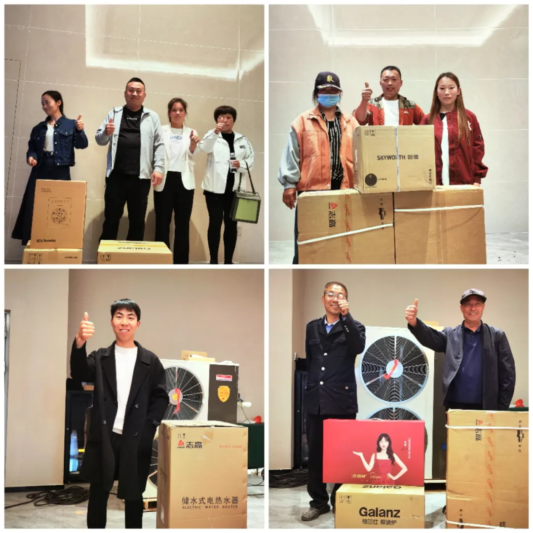 現場訂貨128臺|華天成邯鄲運營中心“天源高端地暖機”推介會火爆簽約！