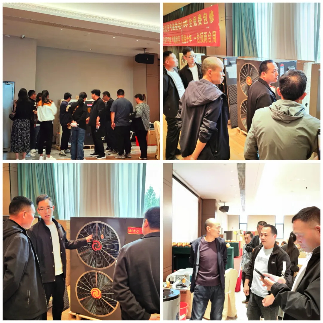 現場訂貨128臺|華天成邯鄲運營中心“天源高端地暖機”推介會火爆簽約！