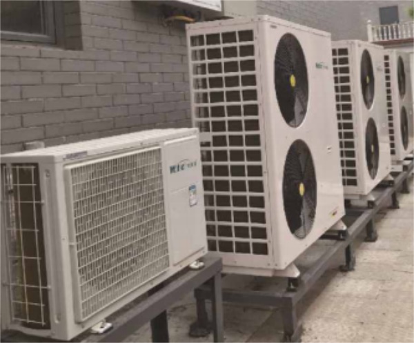 可靠耐用的別墅空氣能熱泵冷暖系統