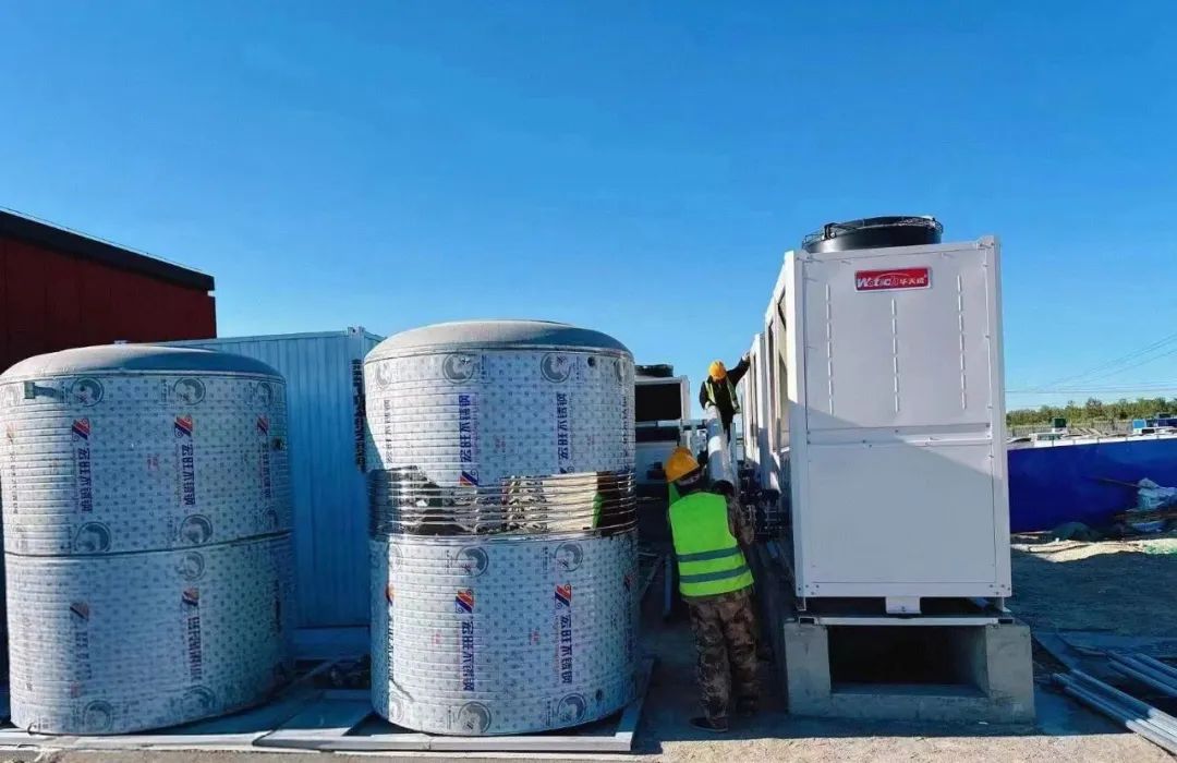 國慶佳節，華天成奮戰一線助力蒙牛集團供暖和熱水項目節能減碳！