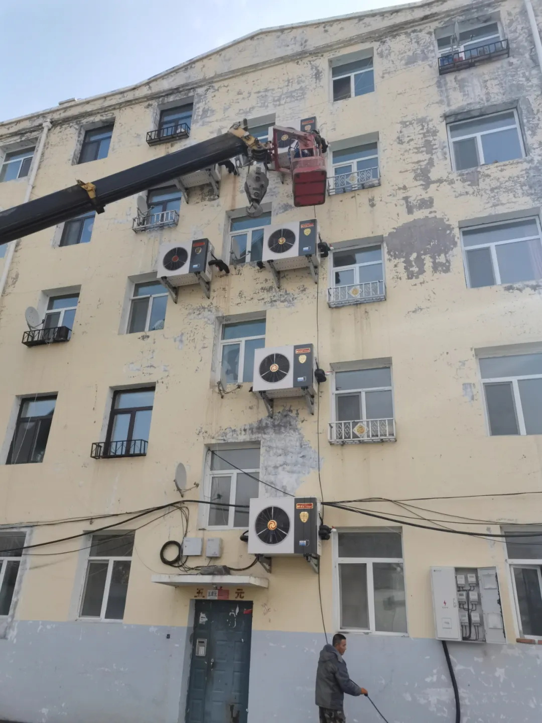 不要集中供暖，內蒙興安盟小區住戶首選華天成空氣能采暖！